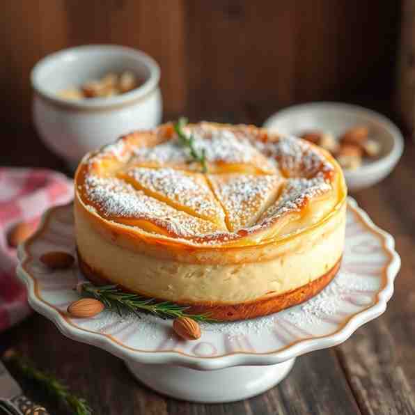 Best Traditional Tarta de Santiago Recipe | Almond Cake
